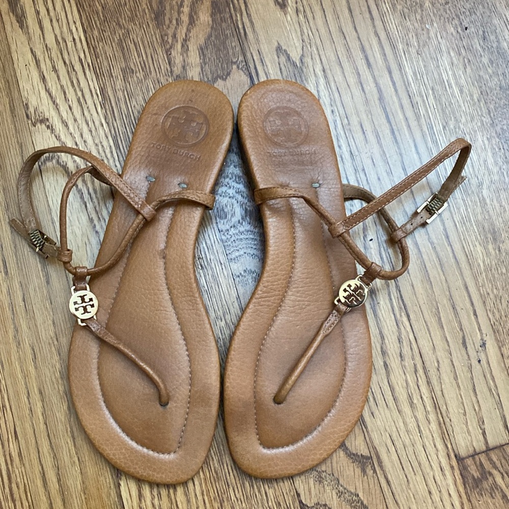 Tory Burch Tan Sandals size 8.5